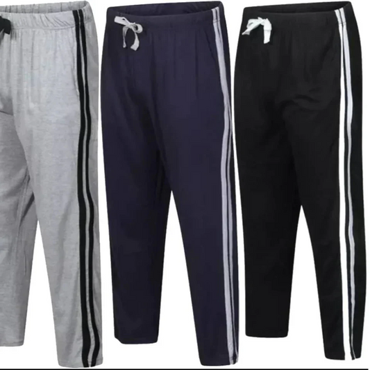 Pack of 3 Multicolor Cotton Jersey Trouser