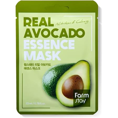 Face mask sheet in fruit flavour